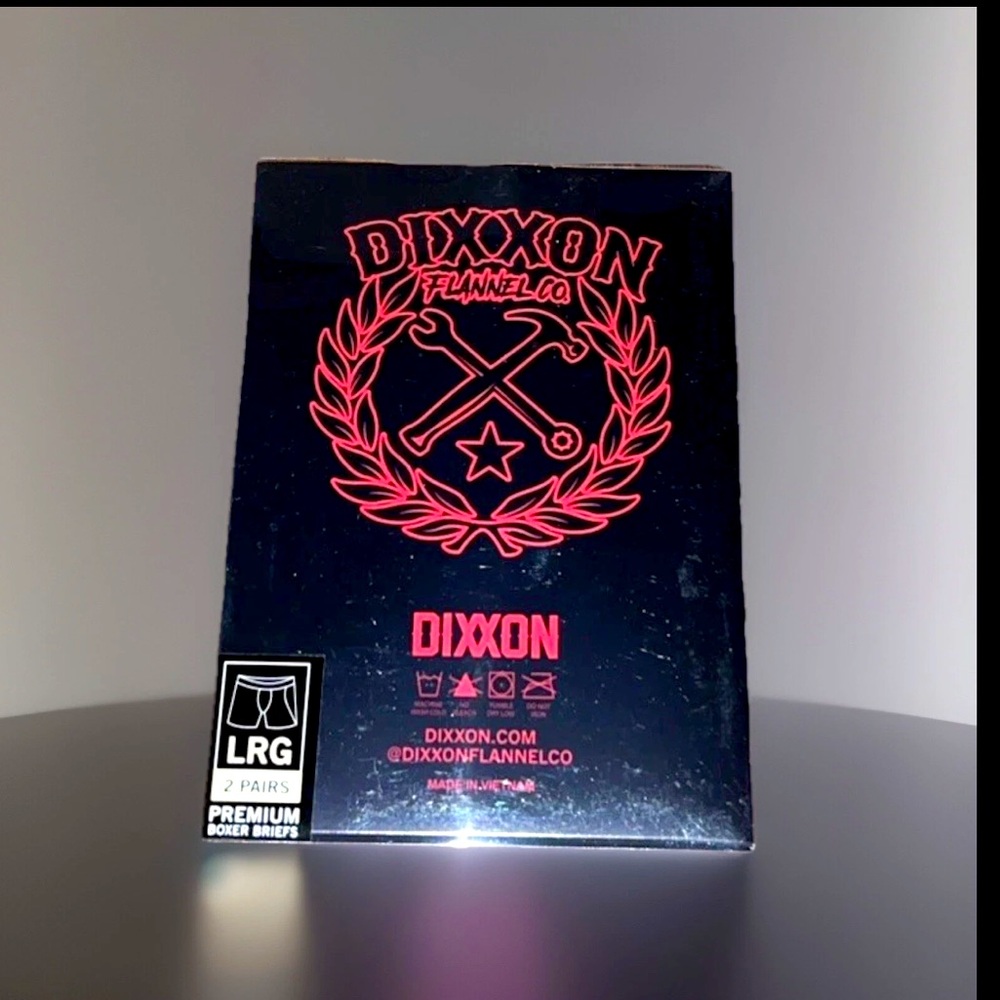 2 Pk Dixxon Boxer Briefs 4 Insane Comfort 4 Way Stretch Keyhole Mid Rise Cotton - Picture 3 of 15